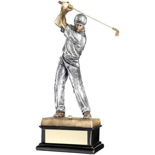 Large Resin Male Golf Award  RF517 356mm