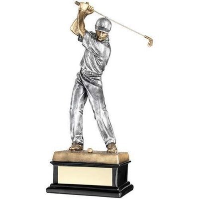 Large Resin Male Golf Award RF517 356mm