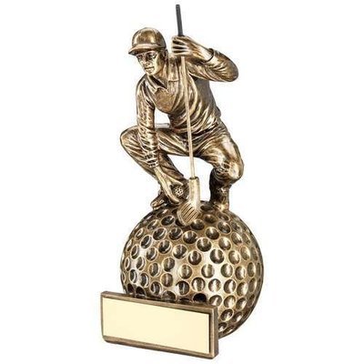 Resin Male Golf Award RF258A Available in sizes 3171mm