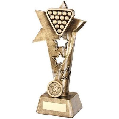 Resin Male Pool/Snooker Awards 3 Sizes RF655A 191mm