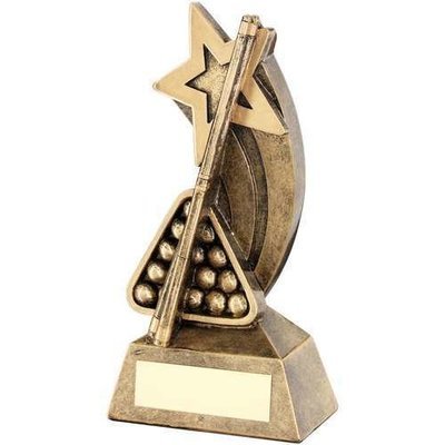 Resin Male Pool/Snooker Awards 3 Sizes RF335A 127mm