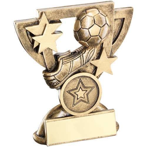 Resin Football  Awards In 2 Sizes RF810A 95mm