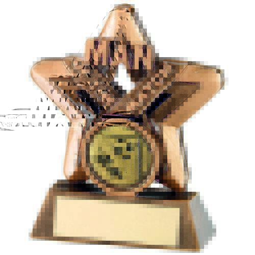 Resin Football Award Man of the Match RF418 95mm