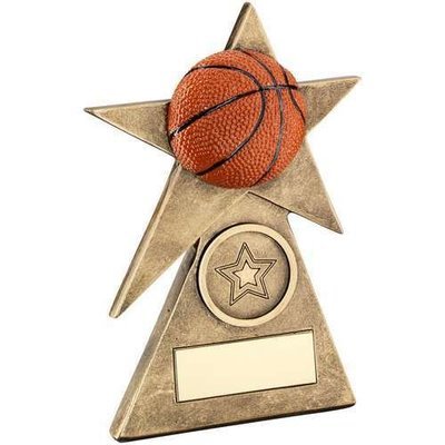 Resin Basketball Awards In 3 Sizes RF239A 102mm