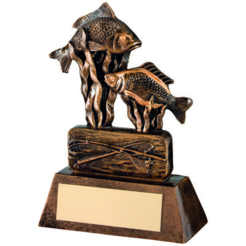 Resin Angling /Fishing Awards RF381 in 2 sizes