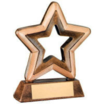 Resin Star Multi Awards In 2 Sizes RF415A 95mm