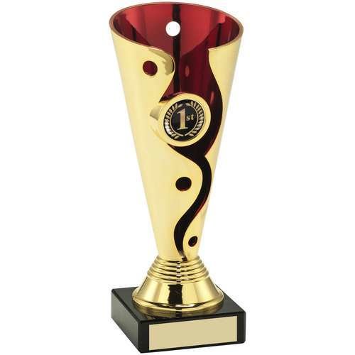 Plastic Trophy Cups on Marble Base In 3 Sizes AT04A 152mm