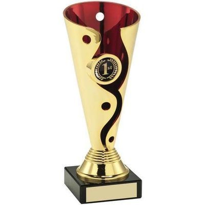 Plastic Trophy Cups on Marble Base In 3 Sizes AT04A 152mm