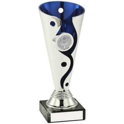Plastic Trophy Cups on Marble Base In 3 Sizes AT05A 152mm