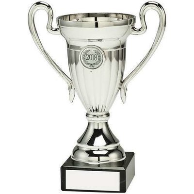 Plastic Trophy Cups on Marble Base In 5 Sizes AT02A 121mm