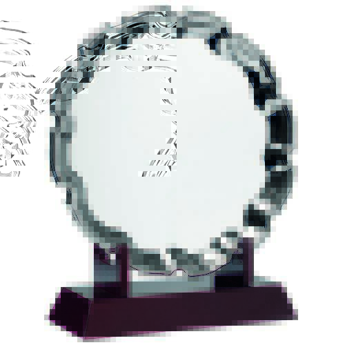 Silver Plated Salvers on Wooded Stands  In 4 Sizes TY123A 210mm