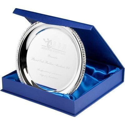 Silver Plated Salvers In 5 Sizes SP1A 108mm