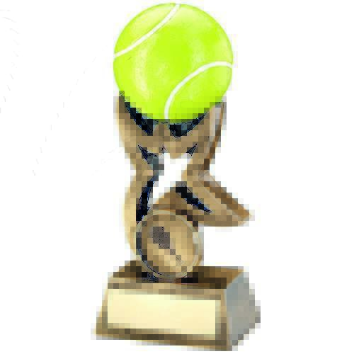 Resin Tennis Award In 3 Sizes RF263A 102mm