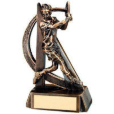 Resin Male Tennis Award In 2 Sizes RF297A 165mm