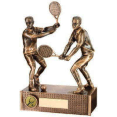 Resin Male Tennis Award In 2 Sizes RF620A 171mm