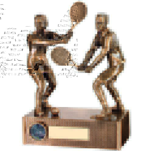 Resin Male/ Female Tennis Award In 2 Sizes  RF622A 171mm
