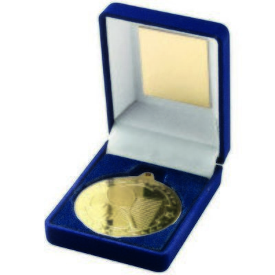 Tennis Medal Awards Supplied in Blue Medal Box (Available in G,S,B ) TY54A 50mm
