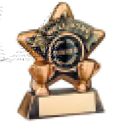 Resin Well Done School Award RF402  95mm