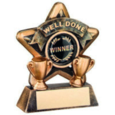 Resin Well Done School Award RF402  95mm