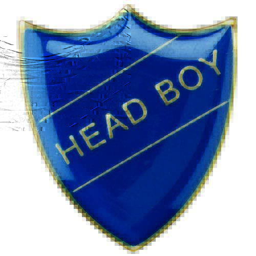 Metal Badges , Head Boy ,  Blue,Red,Yellow ,Green BDG HB