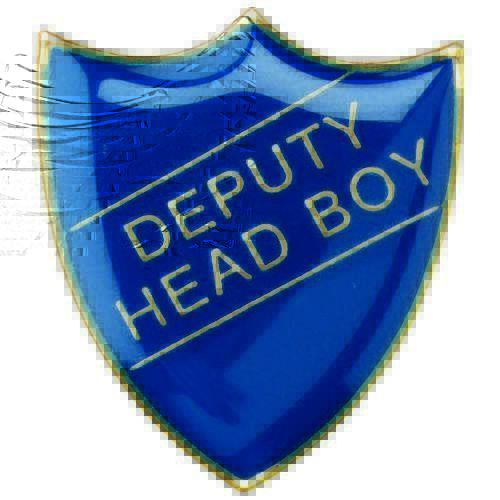 Metal Badges , Deputy Head Boy ,  Blue,Red,Yellow ,Green BDG-DB