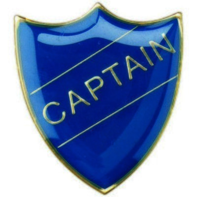 Metal Badges , Captain ,  Blue,Red,Yellow ,Green BDG-DG