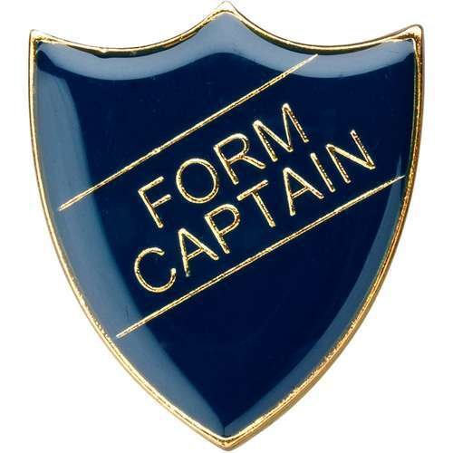 Metal Badges ,Form Captain ,  Blue,Red,Yellow ,Green BDG-FC