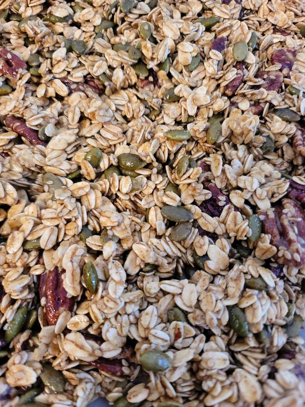 Tahini Crunch Granola Tahini Crunch Granola