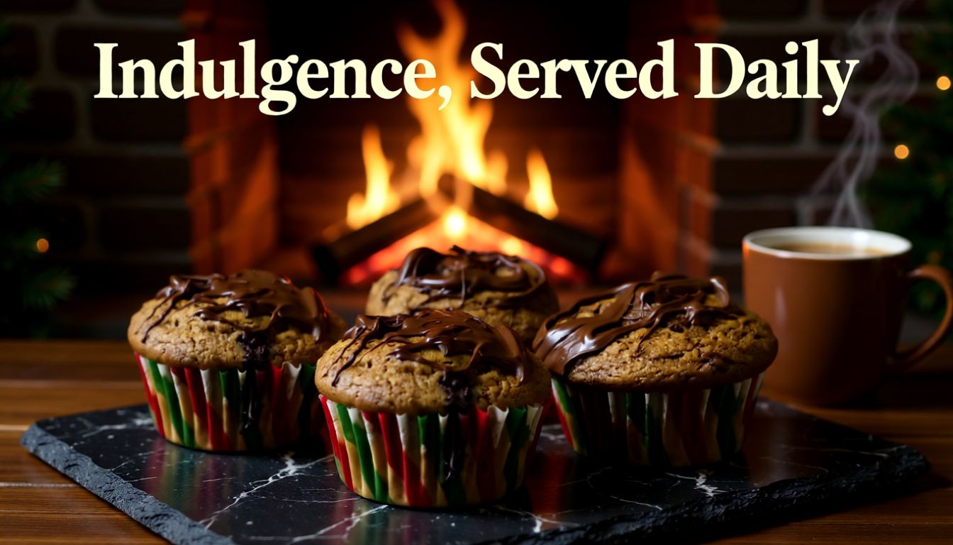 Blueberry Chocolate Cupcake