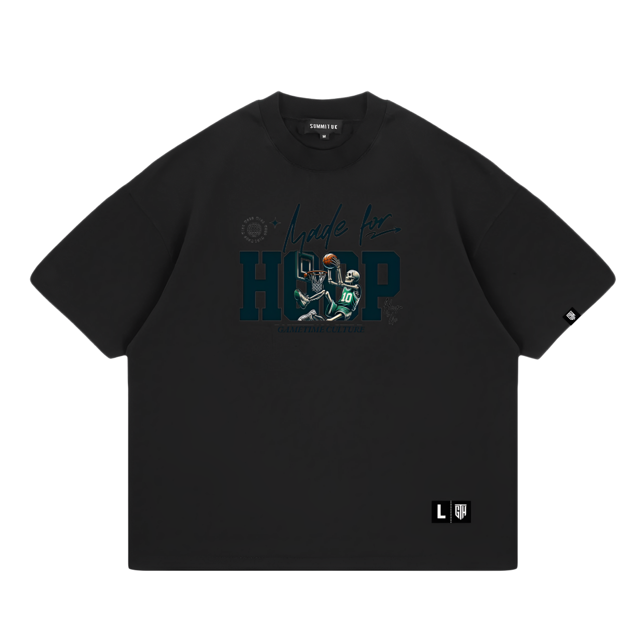 &quot;MADE FOR HOOP&quot; - Black T-Shirt