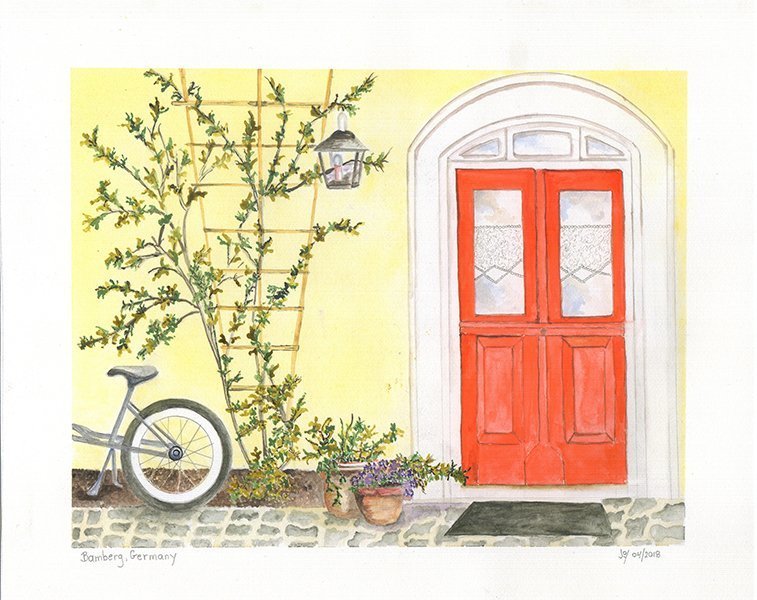 Bamberg, Germany Door