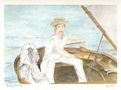 Sheepdog Boating