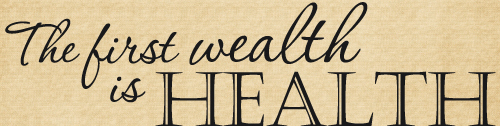 DOC128 The first wealth is health