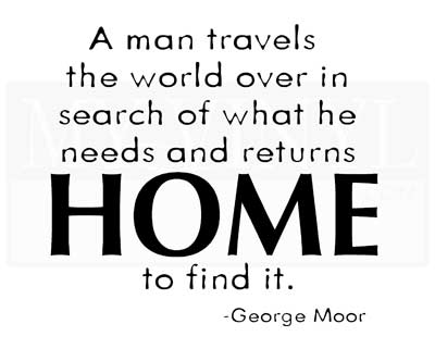 H005 A man travels the world over in search of what he needs and returns home to find it.