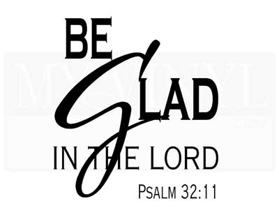 C040 Be glad in the Lord