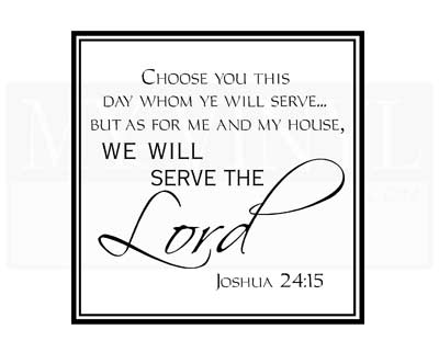 C044 Choose you this day who ye will serve...