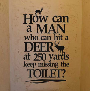 KW738 How can a man who can hit a deer...