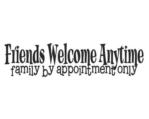 BC139 Friends Welcome