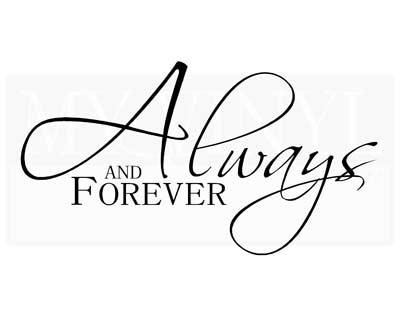 LO011 Always and forever