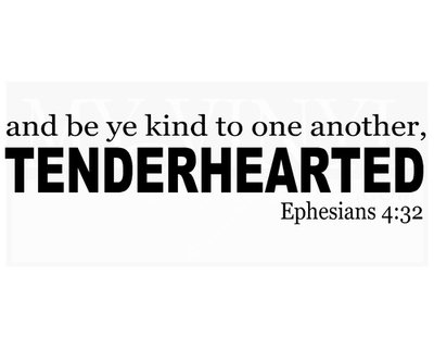 C007 and be ye kind to one another, tenderhearted