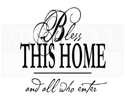 EN003 Bless this home and all who enter