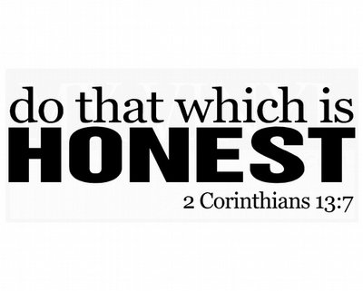 C017 Do that which is honest