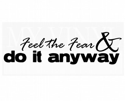IN017 Feel the fear and do it anyway