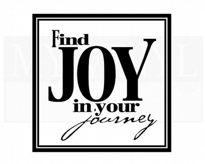 HJ005 Find Joy in your journey