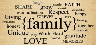 BM102 Family Collage wall stickers
