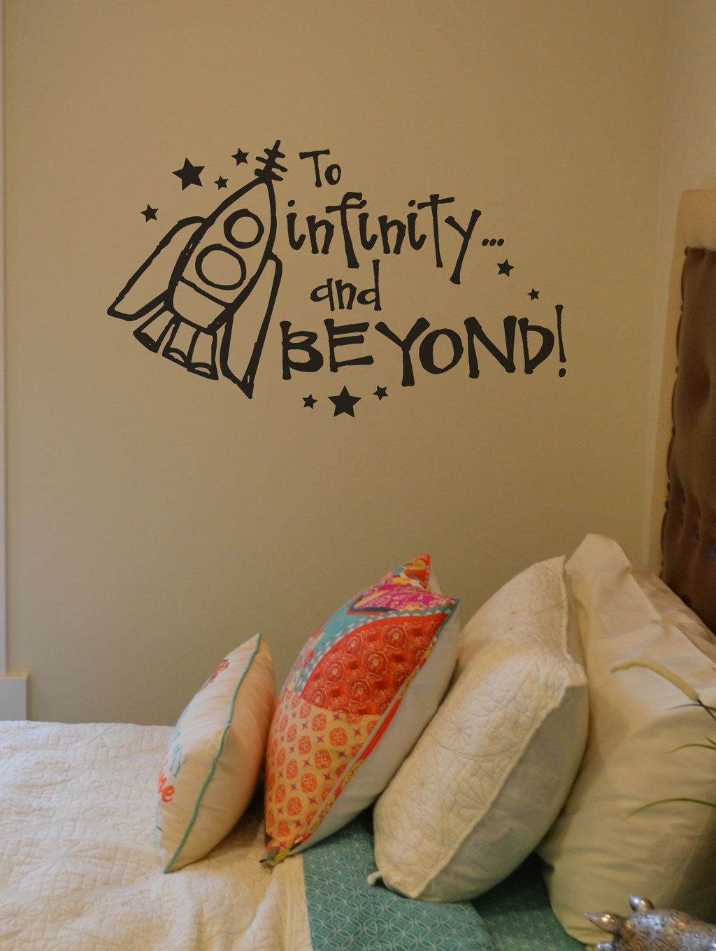 To infinity... and beyond! Disney decal wall vinyl sticker KW186