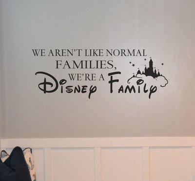 We aren't like normal families, we're a Disney family BC793