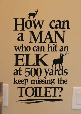 KW1209 How can a man who can hit a ELK...