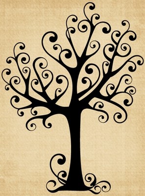 TR023 Tree with Curls