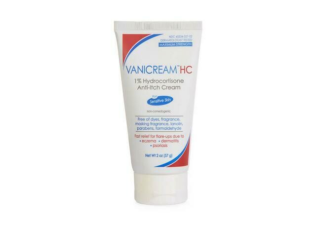 VANICREAM™ HC 1% Hydrocortisone Anti-Itch Cream 2oz. Tube